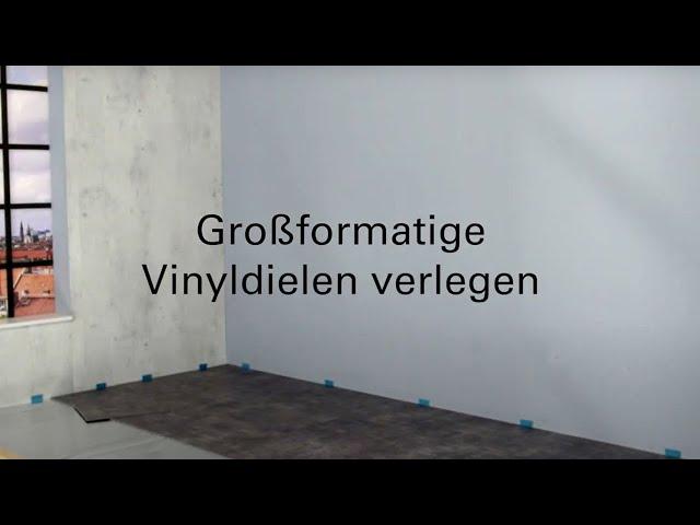 Parador Vinyl Großformat richtig verlegen