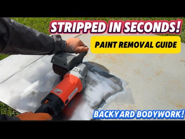 Car Painting at Home Series: Remove Old Rusted Paint & Epoxy Prime. Episode 1