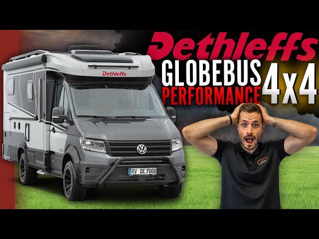 Kann Dethleffs ALLRAD...?!  | Dethleffs Globebus Performance 4x4 | Caravan Salon Düsseldorf 2024