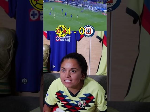 Cuando el AMÉRICA HUMILLÓ 7-0 al CRUZ AZUL  #shorts