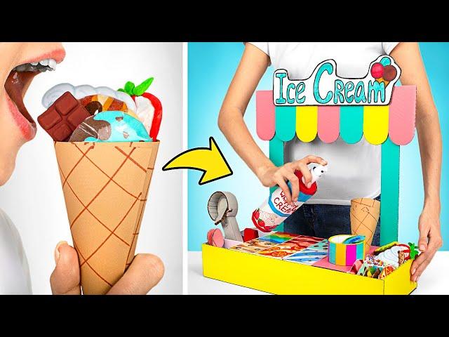 Comment Faire un Joli Stand de Glace en Papier