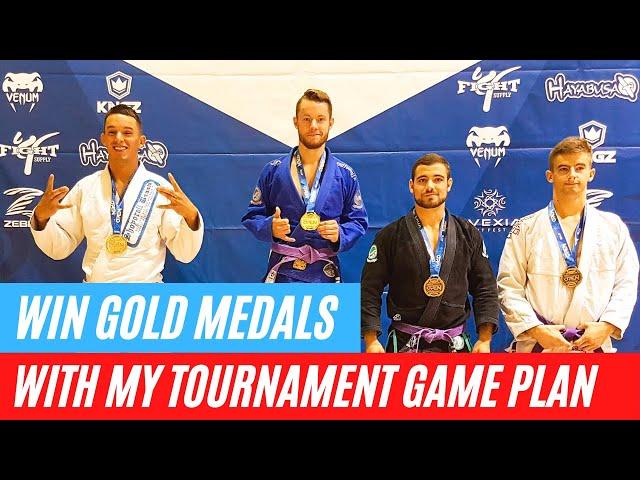 BJJ Tournament Game Plan & Strategy For White Belts & Blue Belts