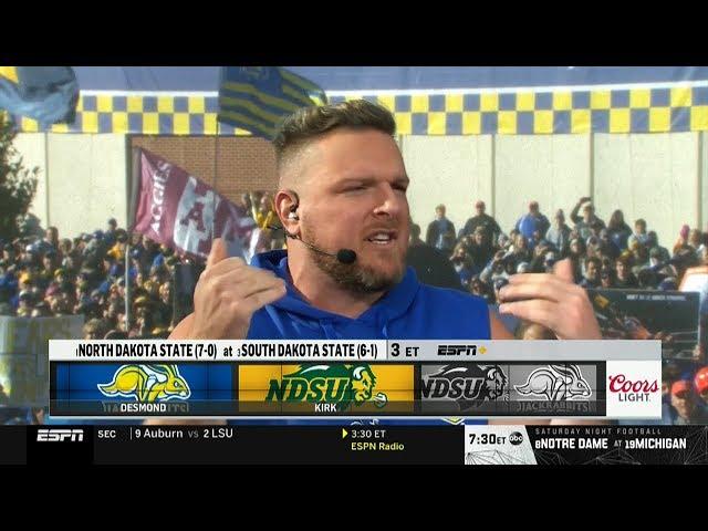 Pat McAfee College Gameday Picks | LIVE 10-26-19