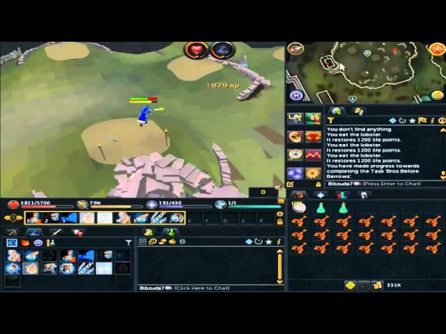 Barrows Task - RS3 Vlog #2