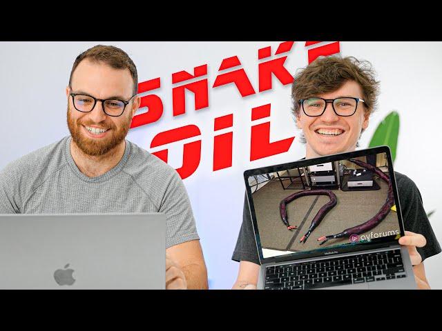 DMS and Josh Valour React To Audiophile Snake Oil!