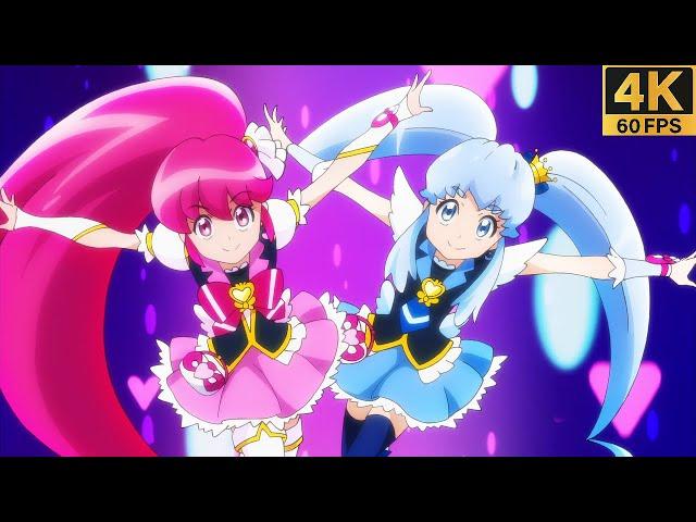  Cure Lovely  Cure Princess  Twin Miracle Power Shoot  Team Attack  Happiness Charge PreCure!