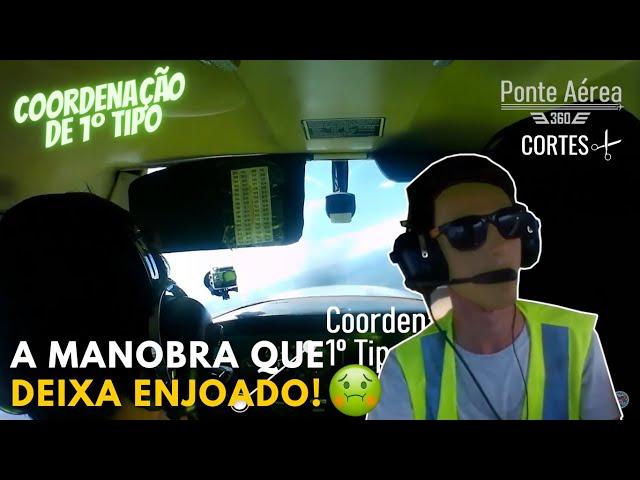 Manobra de Coordenação de 1º e 2º Tipo - Piloto Privado Prático