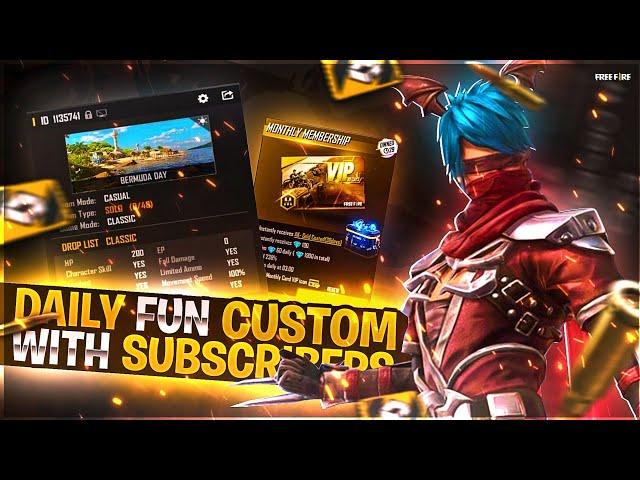 FREE FIRE LIVE CUSTOM ROOM | FF LIVE GIVEAWAY ?  ️ #freefire #ff