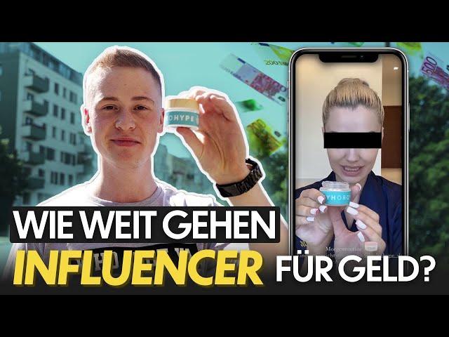 Influencer werben für mein FAKE-PRODUKT