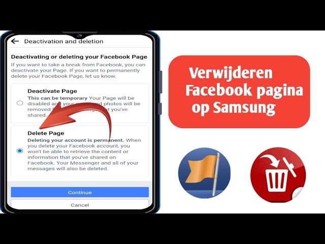 Een Facebook-pagina permanent verwijderen Facebook-pagina verwijderen - Update 2024