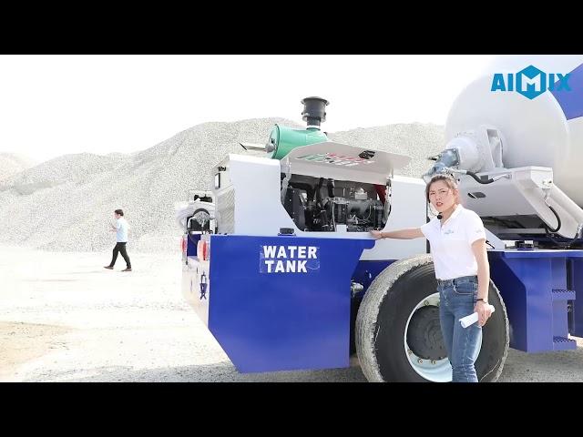 Introduction of Aimix Self Loading Concrete Mixer