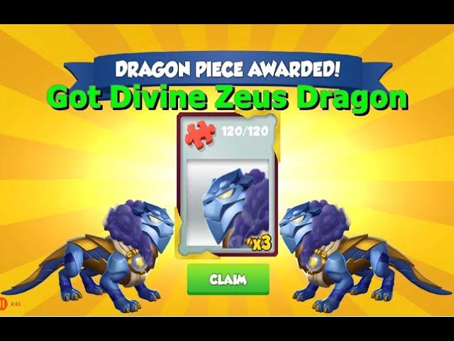 Got Divine Zeus Dragon-Dragon Mania legends | Dreamcather sigil event | DML