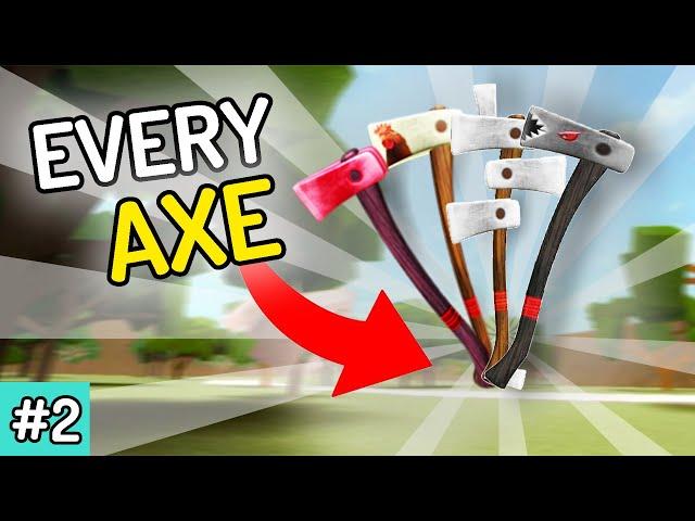 I Got EVERY AXE In Lumber Tycoon 2 [Ep 2]