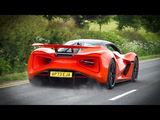 Supercars Accelerating Loud Leaving SupercarFest 2024