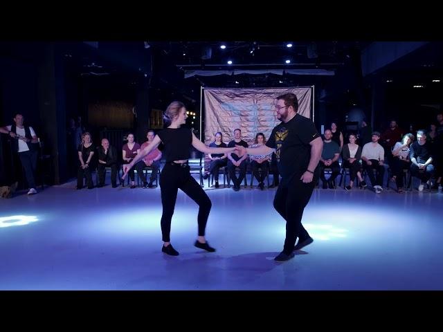 James Bartlett & Lauren Jones - 2nd place Strictly Open final - TLV SwingFest 2023