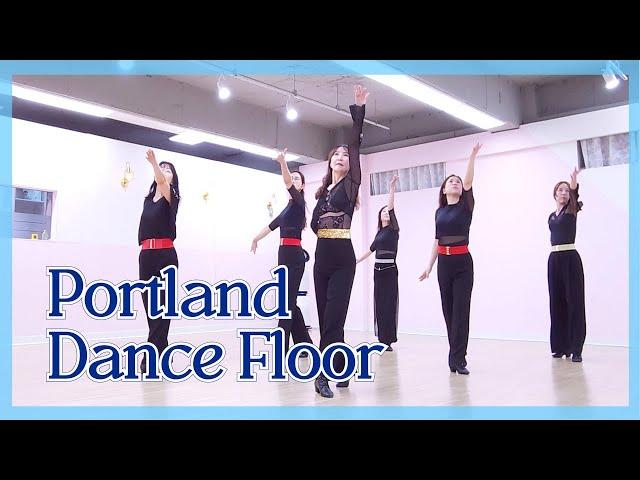 Portland Dance Floor - Line Dance(Intermediate) | 포틀랜드댄스플로어 라인댄스 | 퀸즈라인댄스𝐐𝐮𝐞𝐞𝐧𝐬 𝐋𝐢𝐧𝐞𝐃𝐚𝐧𝐜𝐞