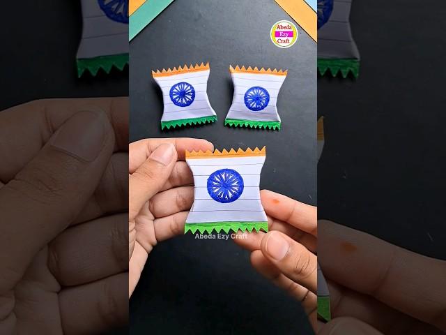 Happy Independence Day  | 15 August | Indian Army | Tricolour candy #shorts #trending #chocolate