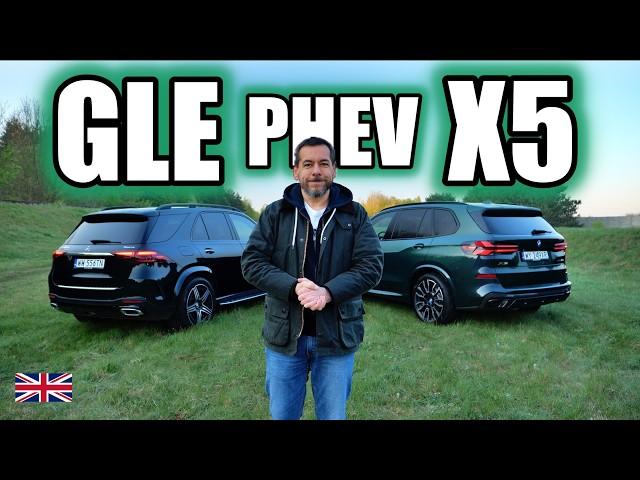 BMW X5 vs. Mercedes-Benz GLE - Premium PHEV SUV Battle (ENG) Comparison and Review - Marek Drives