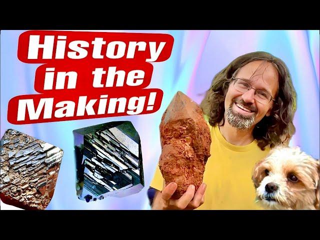 The Best Ever Crystal Brookite Dig!