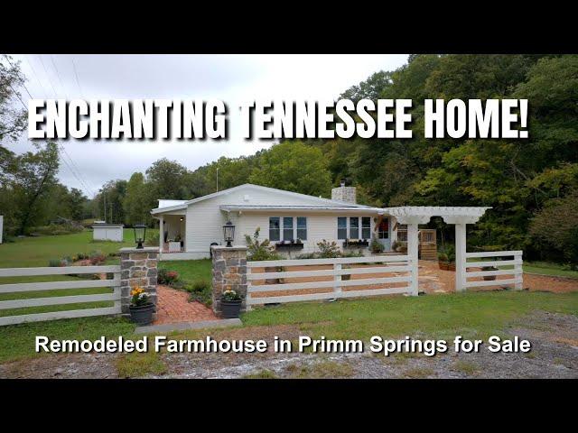 Remodeled Farmhouse in Primm Springs, Tennessee!