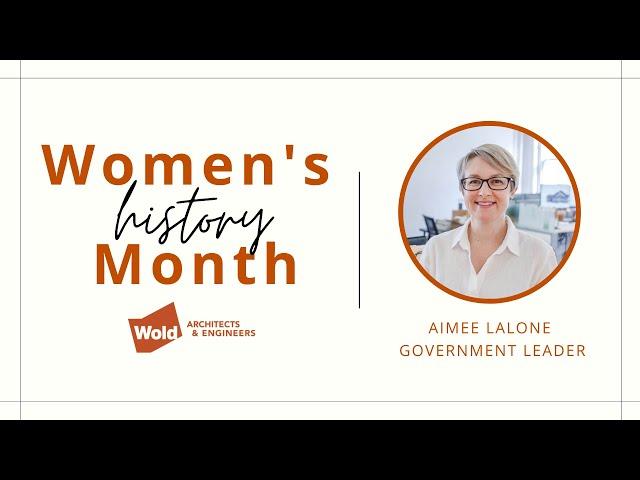 Wold Women’s History Month | Aimee LaLone