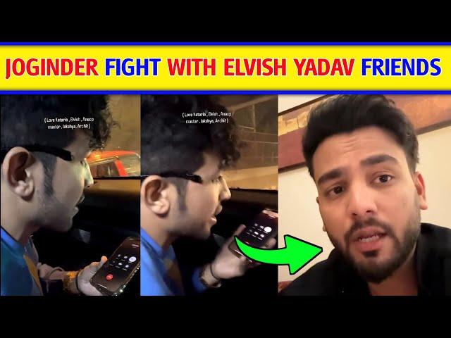 Joginder Angry  Reply To Elvish yadav। Thara Bhai Joginder on Elvish । Elvish yadav reply Joginder