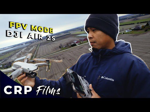 FPV MODE ON DJI AIR 2S HERE'S HOW SO EASY | CRP Films