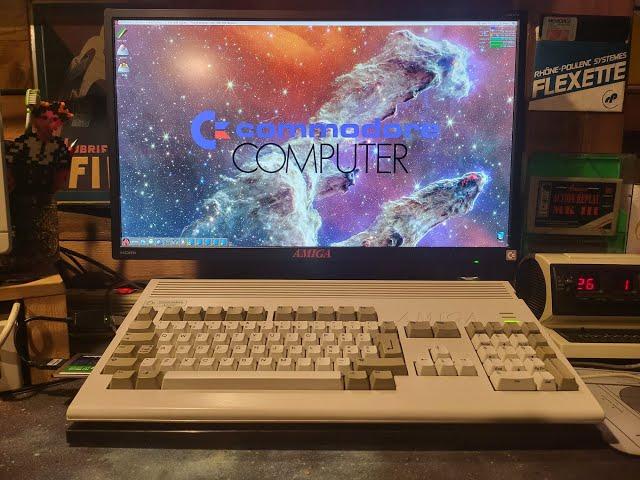 Some Amiga 1200 action with the piStorm32 !