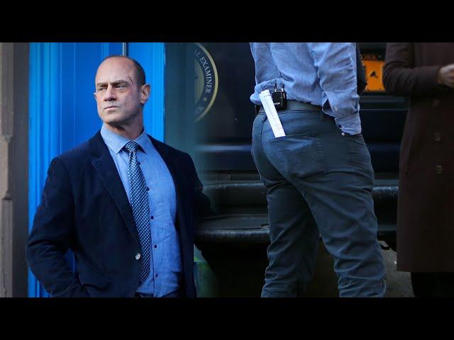 Christopher Meloni REACTS to Viral Pics of His Butt in Tight Pants