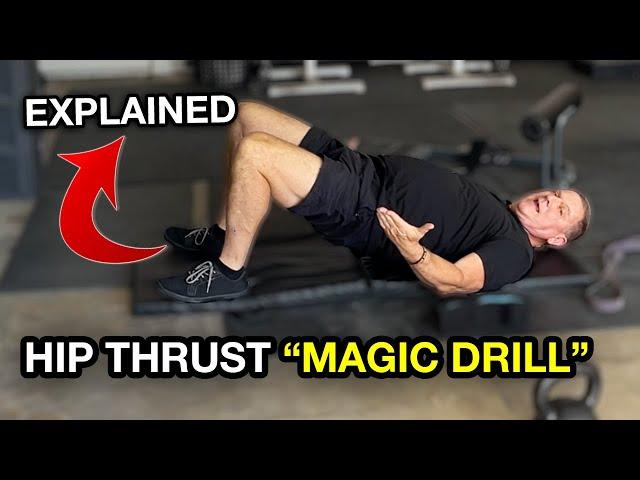 Dan John Reveals His New "Hip Thrust Magic Drill"