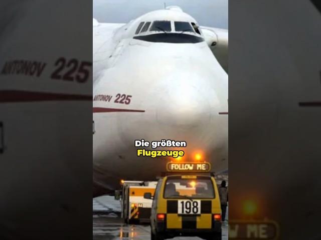 Die größten Flugzeuge der Welt️ #shorts