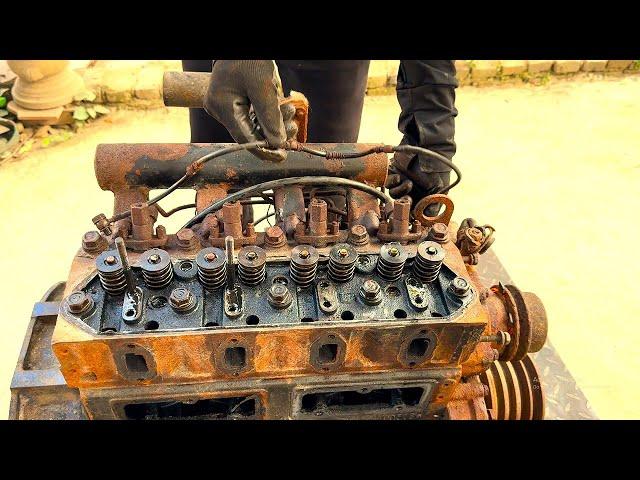 Talented Mechanic Helps Factory Owner Revive ISUZU Engine // Restoring And Repairing Vehicle Engines