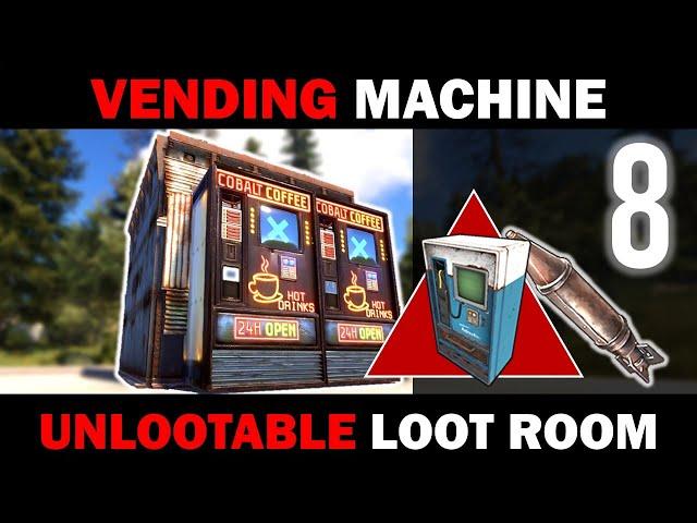 RUST 8-Rocket Vending Machine Loot Room [UPDATE NOTES]