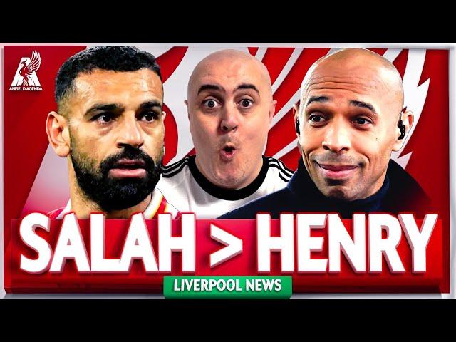 SALAH HAS NOW SURPASSED HENRY AS THE GREATEST EVER PREMIER LEAGUE ATTACKER! Liverpool FC Latest News