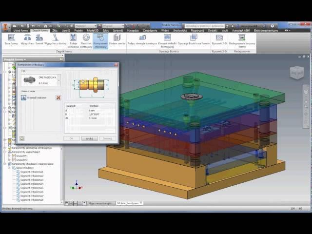 02 Autodesk Inventor Tooling - Mold Base setup