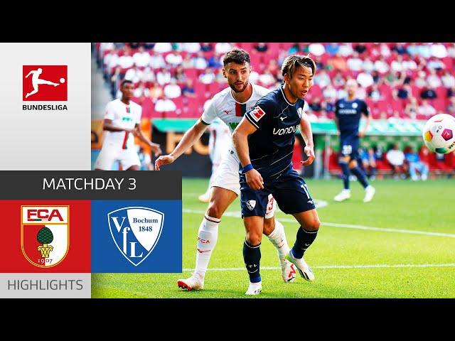 FC Augsburg - VfL Bochum 2-2 | Highlights | Matchday 3 – Bundesliga 2023/24