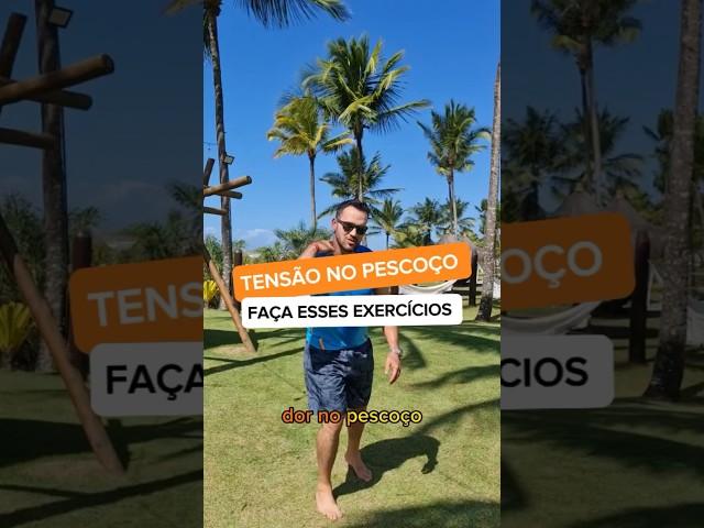 Tensão no pescoço? Faça esses exercícios!