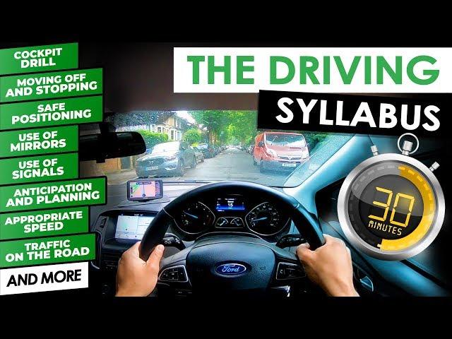 Learn The Driving Basics in 30 Minutes - The Driving Syllabus | Updated 2023