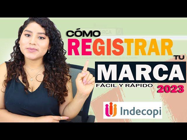 Como REGISTRAR una MARCA en PERU  2024 | YOUDUX