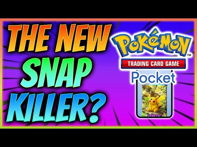 Is Pokemon Pocket The Snap KILLER? Finally Some Competition! - Marvel Snap