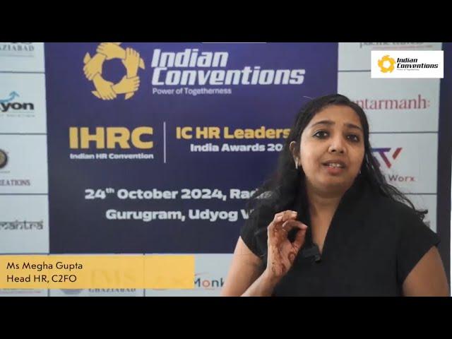 Ms Megha Gupta on IHRC 2024 | The Balancing Act: Tech, AI & Human Engagement in the Workplace