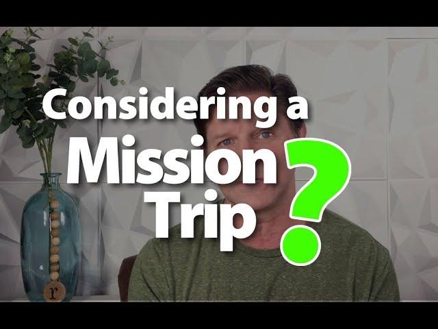 DO NOT go on a MISSION TRIP until you've watched this ‍️