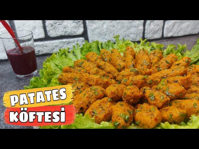 PATATES KÖFTESİ HATAY USULU TARİFİ  NASIL YAPILIR  POTATO MEATBALL RECIPE YEMEK TARİFLERİ