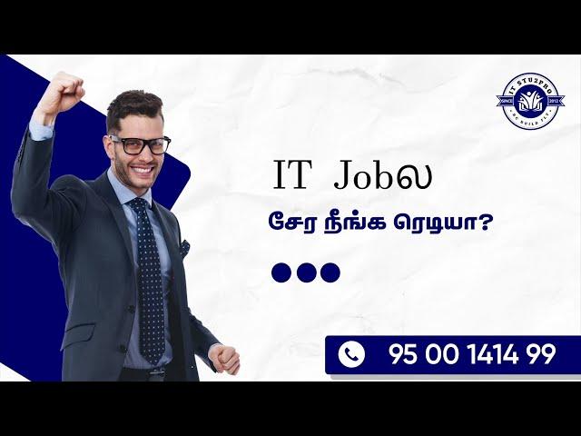 IT Job 100 % Training and Placement | Tamil | IT STU2PRO | BN Reviews