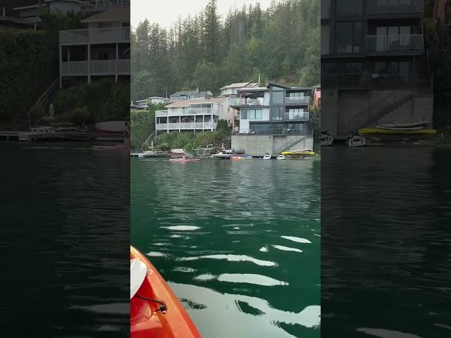 溫哥華的一線湖景別墅帶你看看#shorts