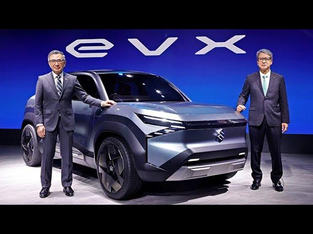 New Suzuki eVX Concept Reveal (2025) | All-electric SUV, 550 km Range