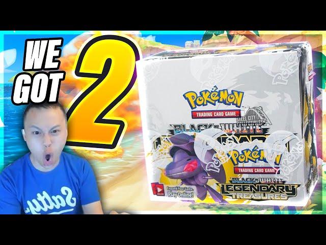 WE HIT 2 IN ONE BOX?! - Legendary Treasures Box Opening