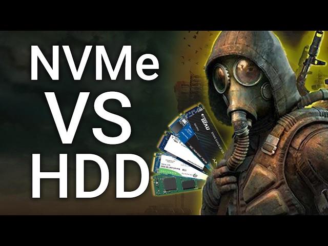 NVMe Vs HDD // Налаштування мат. плати та тест продуктивності