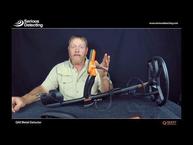 Quest Q40 Metal Detector Introduction / Walk through ~ Serious Detecting