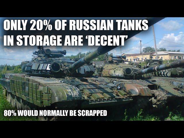 Russia's Looming Serious Tank Shortage - Tank Count Using Latest Bought Satellite Imagery